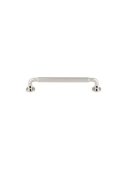 Lily Cabinet Pull - 6 5/16 inch Center-to-Center in Polished Nickel.
